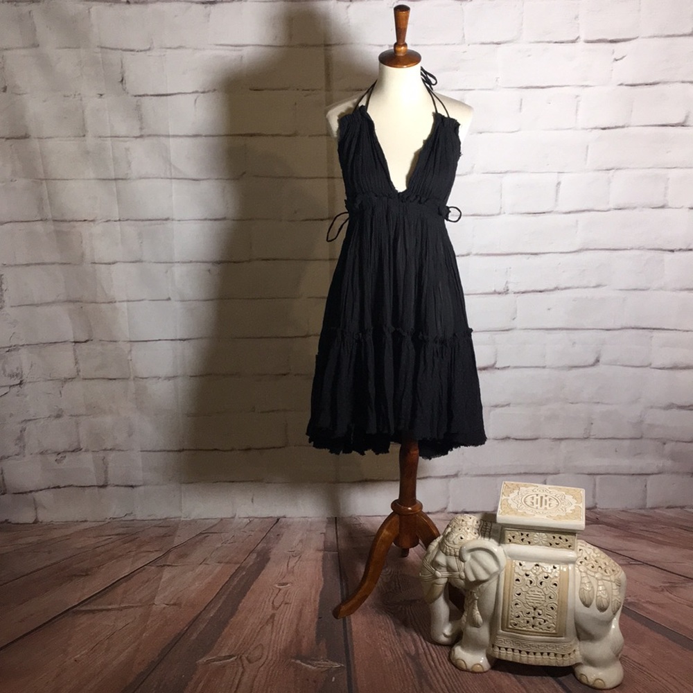 Free People 100 Degree Dress in Black
